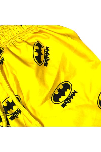 Batman Παιδικό μαγιό σορτς με στάμπα Batman με δέσιμο στη μέση