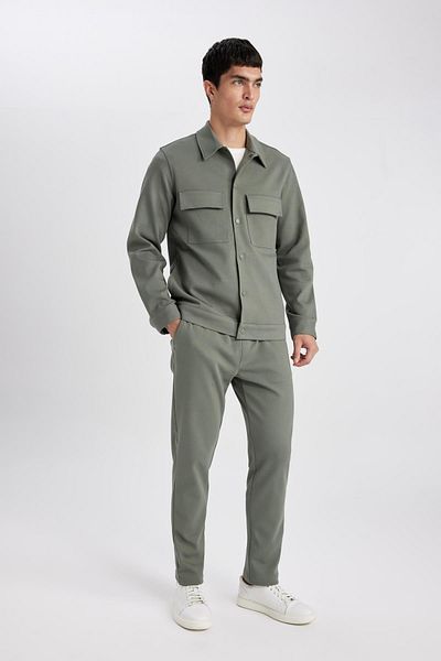 DeFacto Relax-Fit-Hose mit geradem Bein und Taschen, Taillenschnürung, B4521ax24sp