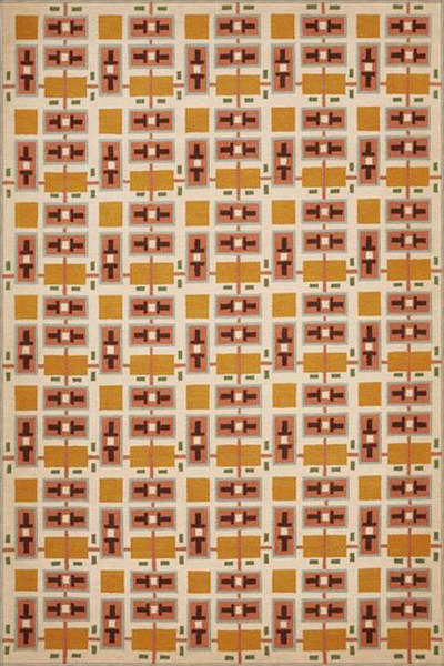 Rugs Modern Halı Κίτρινο Ορθογώνιο Γεωμετρικό και Δημιουργικό Υφαντό Χαλί Δαπ...