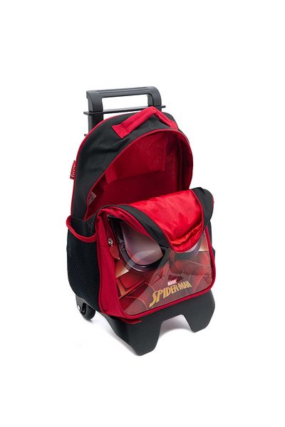 SPIDERMAN Otto Primary School Bag with Squeegee Check 5680