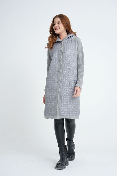 Zm Giyim MARTINA cardigan with quilted detail