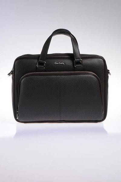 Pierre Cardin حقيبة كمبيوتر محمول بنية اللون Pc1116