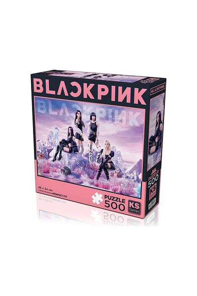 Ks Games Puzzle 500 Pieces Piece Black Pink 20069