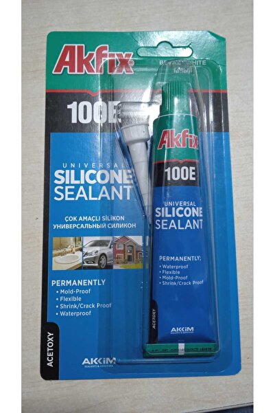 Akfix AKFİX TÜP SİLİKONE BEYAZ 50 ML