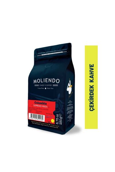 Moliendo Finest Coffee Colombia Supremo Huila Yöresel Kahve (Çekirdek Kahve) ...