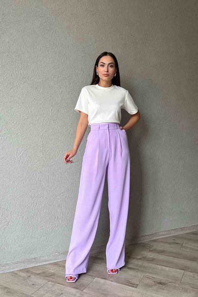 Seda Yalçın Atelier Lilac Premium Palazzo Trousers