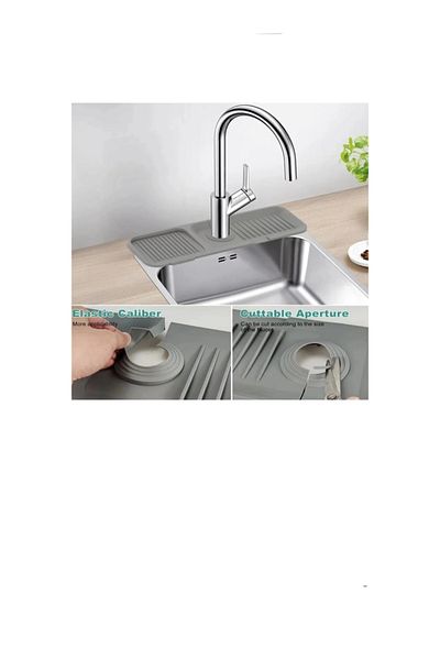 VİZYON Silicone dish mat sink water holder dish sponge holder