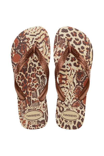 Havaianas Top Animale Gri nisip Metalic Cupru 7440