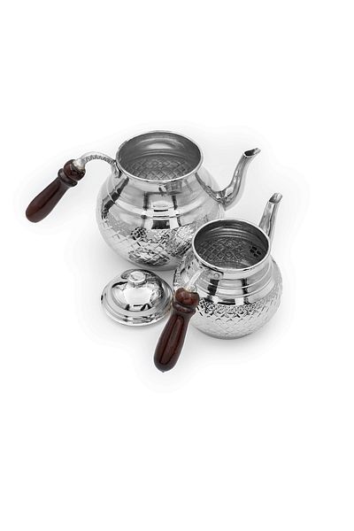 ANTEPSEPETİ BAKLAVA SLICY SILVER PLATED COPPER TEAP CANNER