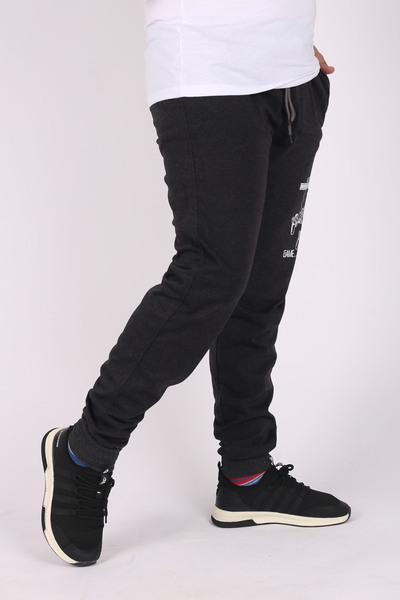 çiko kids Loading Game Print Detailed 2 Rope Boys' Sweatpants