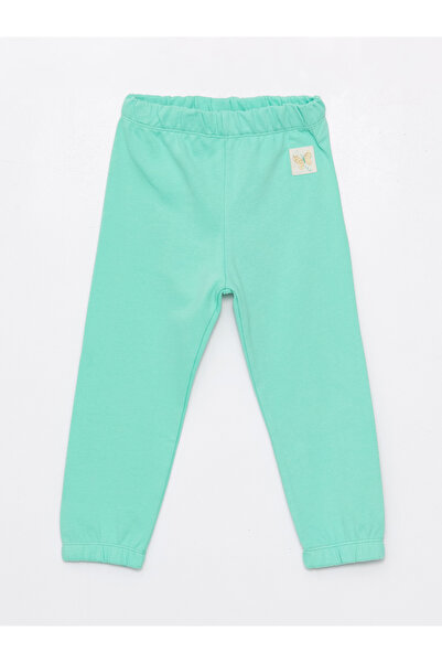 LC Waikiki Crew nyakú, hosszú ujjú pulóver és melegítőnadrág szett kislányoknak - 2 darabos készlet