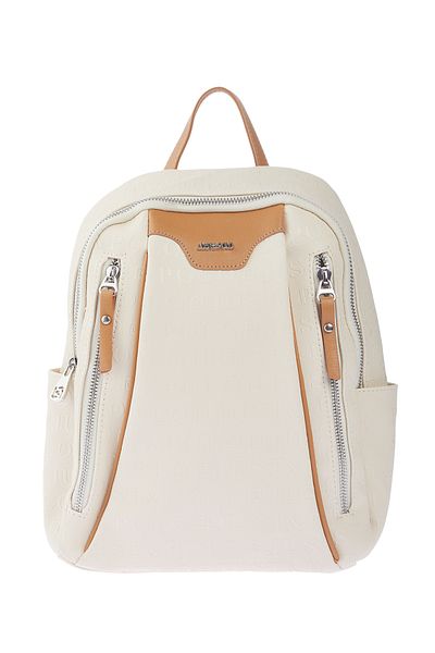 Just Polo 4101-Cream Shoulder Bag