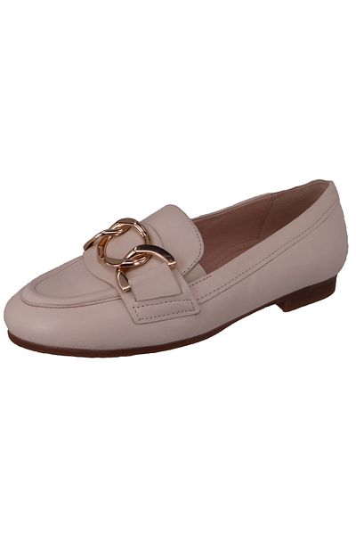 GABOR Damen Halbschuhe 22.434 Weiß 60 Neve Gold Leder