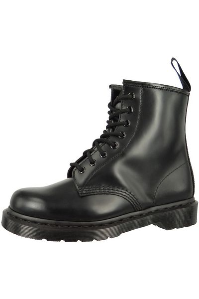 Dr. Martens Stiefel 1460 Mono Smooth Black Schwarz 8-Loch - 14353001