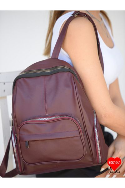 MONALIZA Rucsac din piele Jara Wash