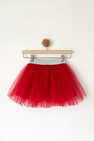 COOLMINIES Girl's Lined Fluffy Tutu Skirt, 23 April Birthday Tutu Skirt