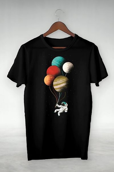 Modern Moda Oversize Crew Neck Groot Kawaii Cartoon T-Shirt