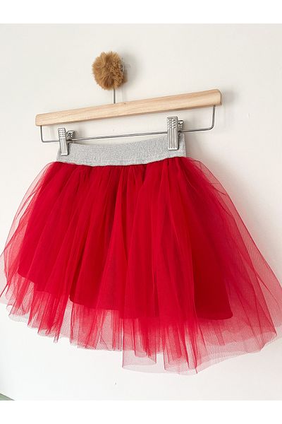COOLMINIES Girl's Lined Fluffy Tutu Skirt, 23 April Birthday Tutu Skirt
