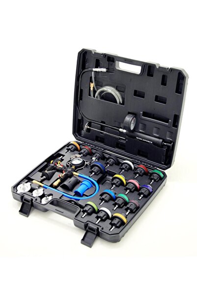 Worldforce 28 PARÇA RADYATÖR SU KAÇAK TEST KİTİ PROFESYONEL FUL SET