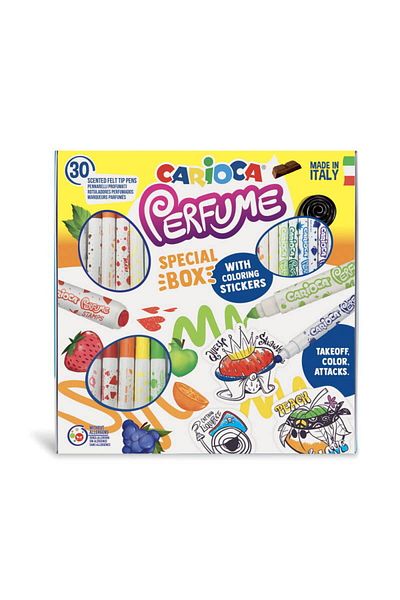CARIOCA Scented Felt Tip Pen Special Set of 30