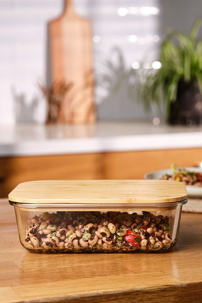 Emsan Natural 1520 ml Borosilicate Storage Container