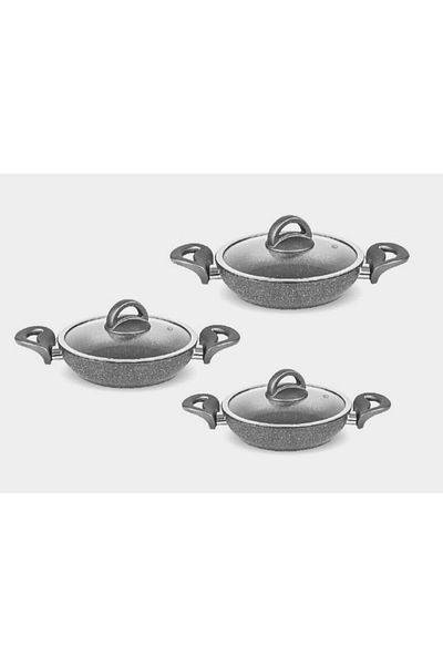 FMS GRANITE OMLET SET GALAXY GRAY