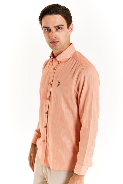 U.S. Polo Assn. Κανονικό ανδρικό πουκάμισο US Polo Assn50282588-VR047