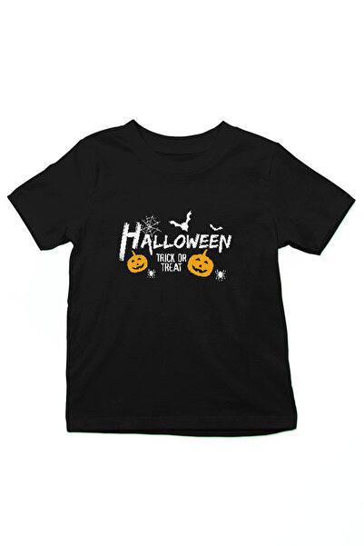 Darkhane Halloween-Halloween Black Unisex Kids T-Shirt T-Shirt