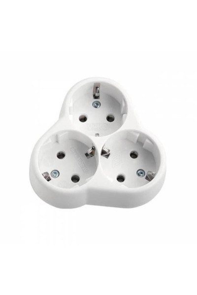 ELBİ DELTA GOLYAD 3'LÜ TOPRAKLI GRUP PRİZ