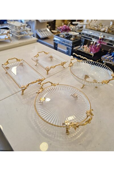 BULUTHOMEAKSESUAR مجموعة عرض مكونة من 4 قطع