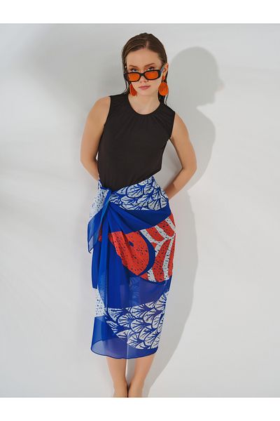 ALFASA Neva Patterned Skirt Pareo