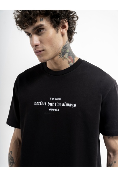 Loft Ανδρικό μπλουζάκι Loose Fit με μανίκια 5370