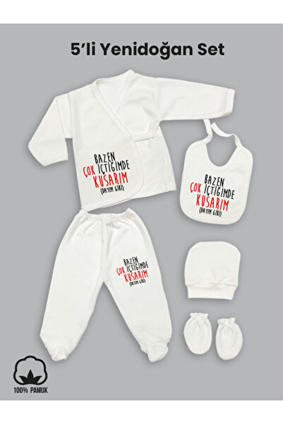 Trakya Bazaar Bazen Çok İçtiğimde Kusarım (Dayım Gibi) (Yeni Doğan, Hastane Çıkışı 5'li Set)