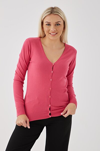 Fashion Friends Fuchsia Cardigan