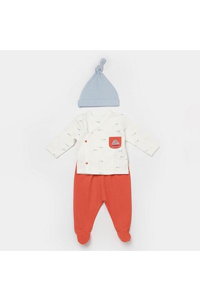 Biorganic Sun Lets Sail 3-Piece Baby Set 73322