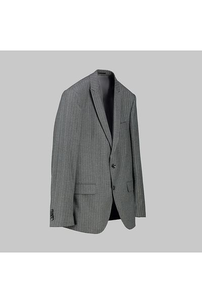 Sarar Interview Slim Fit Thin Striped Suit
