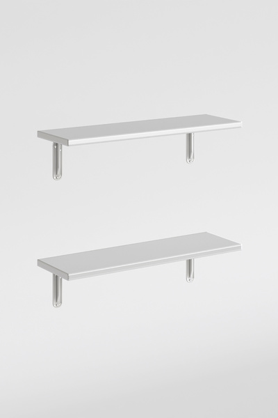 Kenzlife Petek Üstü Raf Dresuar Golden Boy Byz 050*24 İkili Kitaplık Duvar Rafı 050 Cm Uzunluk