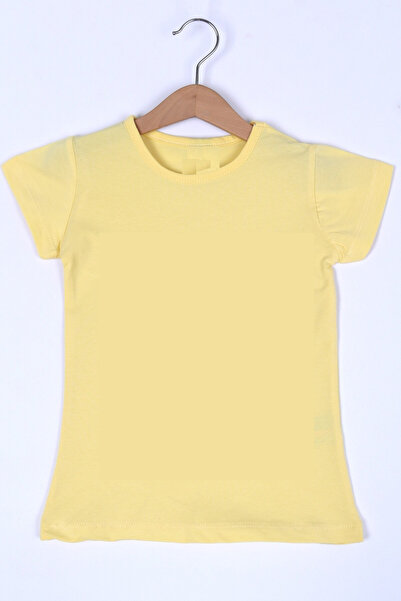 nc gift Tricou pentru fete Slim Fit Lycra Flexibil Neimprimat Basic