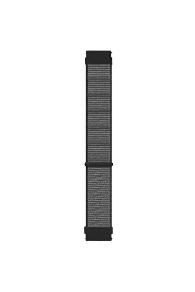 Microsonic Xiaomi Watch S3 Hasırlı Kordon Woven Sport Loop Gri
