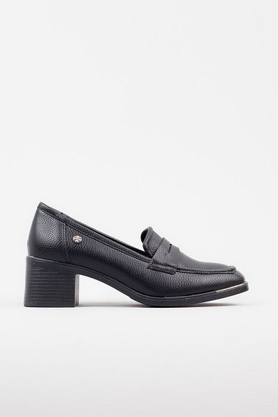 Adım Adım Women's Black Thick Heeled Shoes