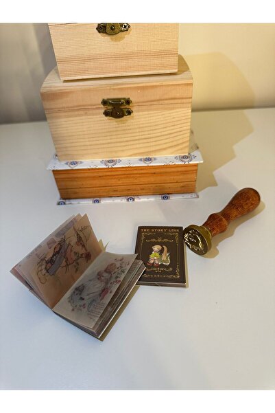 SF SCRAPBOOK KIRTASİYE Vintage Scrapbook 50 Yaprak Yarı Şeffaf Mini Deco Kita...