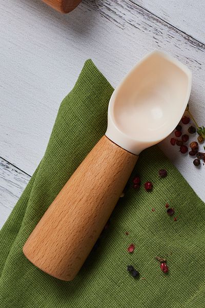 Emsan Natural Ice Cream Spoon