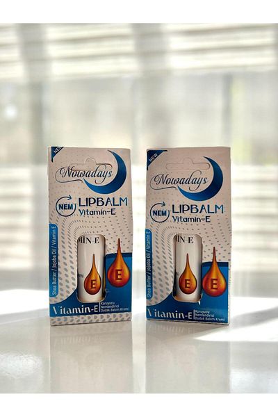 Nowadays LIPBALM Lip Protector Vitamin-E SET OF 4
