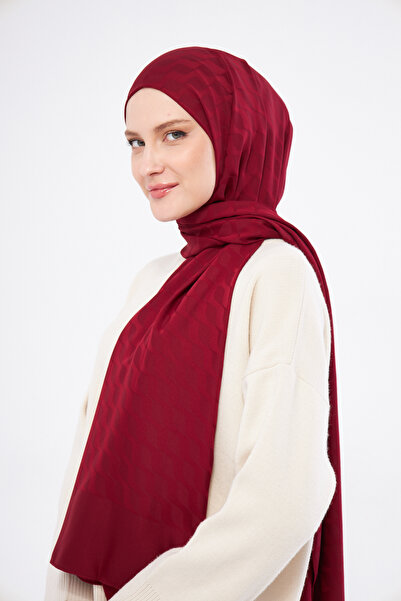 Şehr-i Şal İstanbul Sakafashion Su Yolu Pamuklu Jakarlı Şal