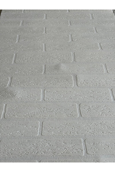 TÜTÜNCÜLER Boyanabilir Taş Desenli Duvar Kağıdı