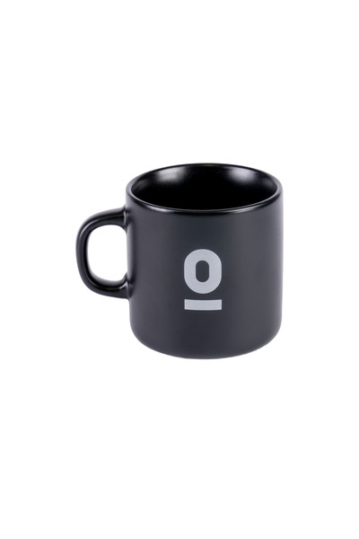 Espressolab كوب سيراميك أسود سعة 365 مل رقم: 56