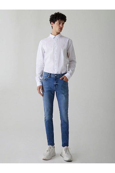 Ltb Blugi albaștri Jumy Rhodes Wash pentru bărbați - 01009513381525854658 -Std