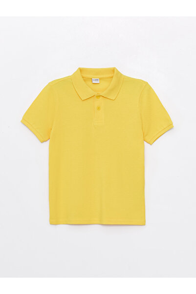 LC Waikiki Polo Yaka Basic Kısa Kollu Erkek Çocuk Tişört