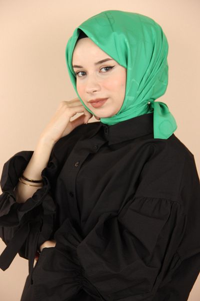 Berussa Βαμβακερό κασκόλ Benetton Berussa Jacquard