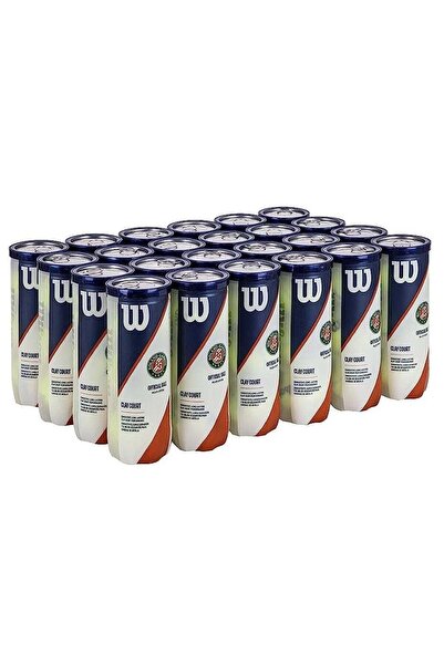 Wilson Roland Garros Clay Court 3'lü Koli Tenis Topu Wrt125000